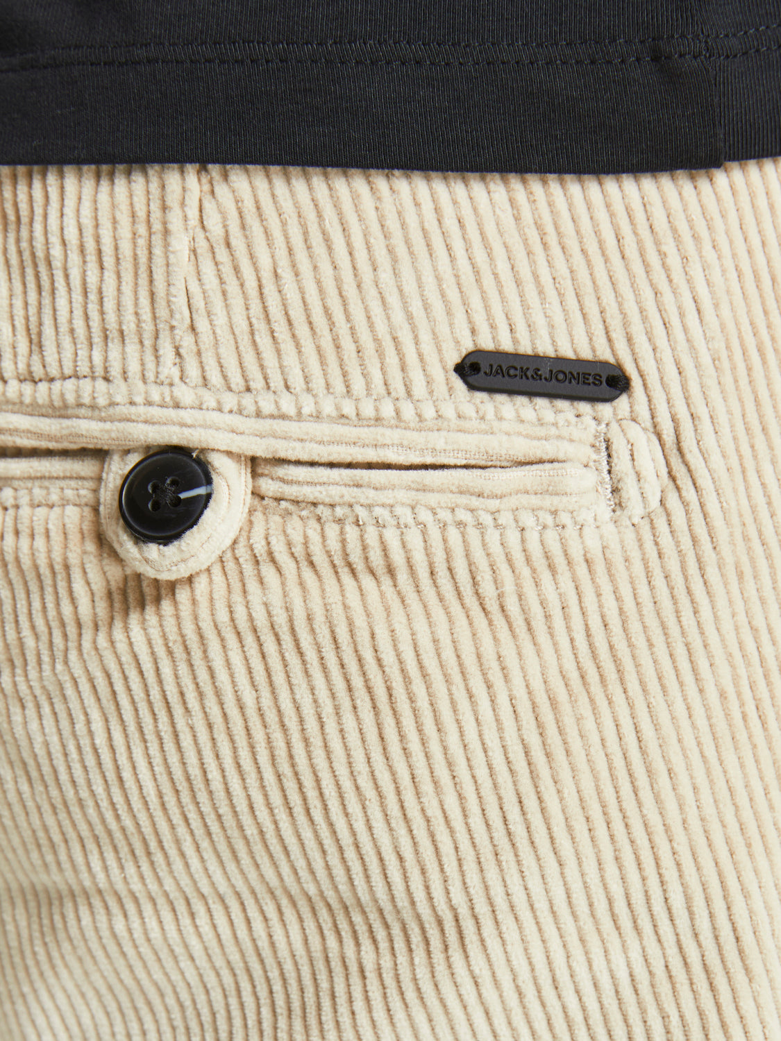 نسيج الكوردروي الفاخر بلون الشوفان – بنطلون رجالي تشينو عملي