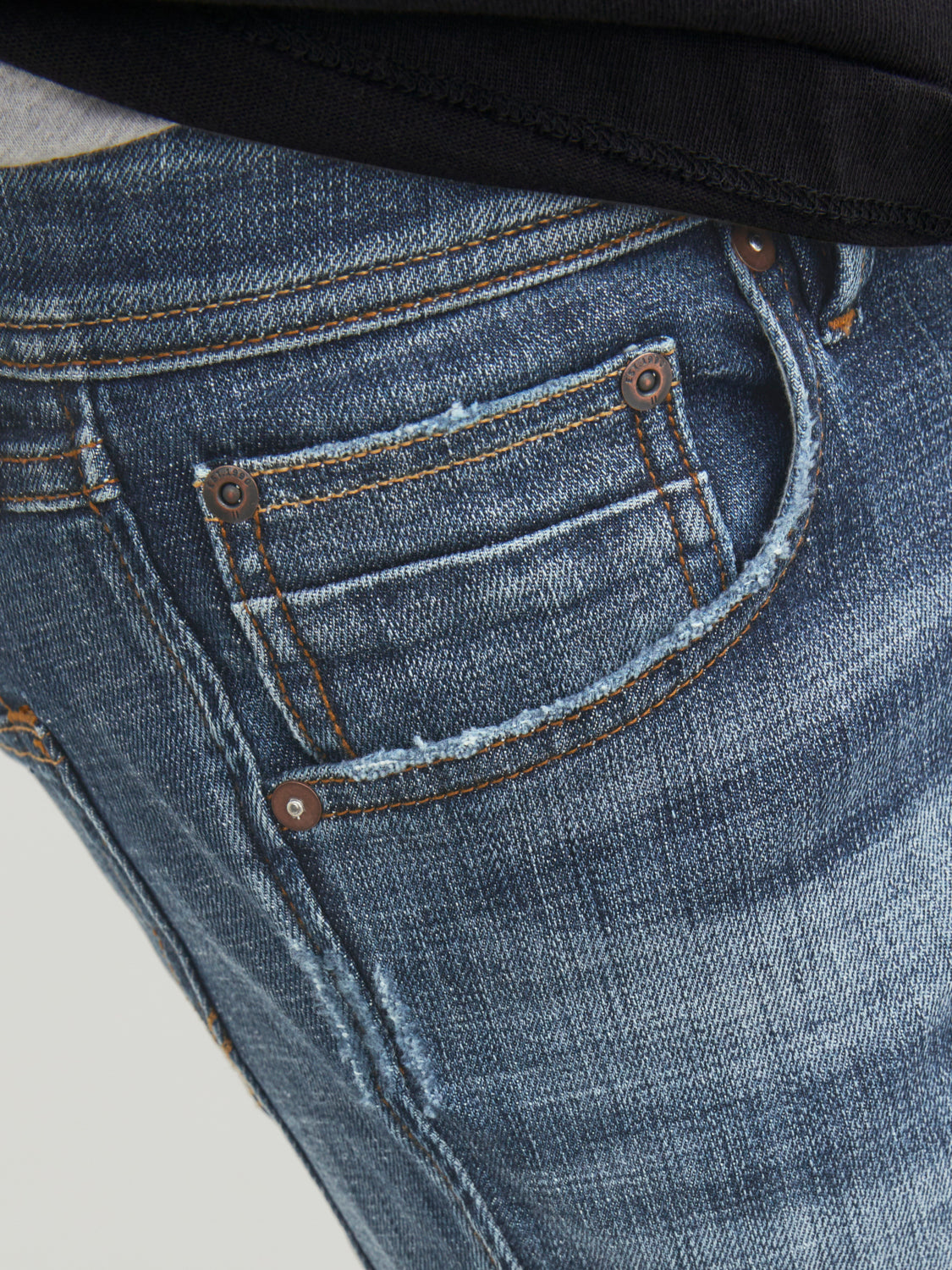 JJIGLENN Jeans - Blue Denim