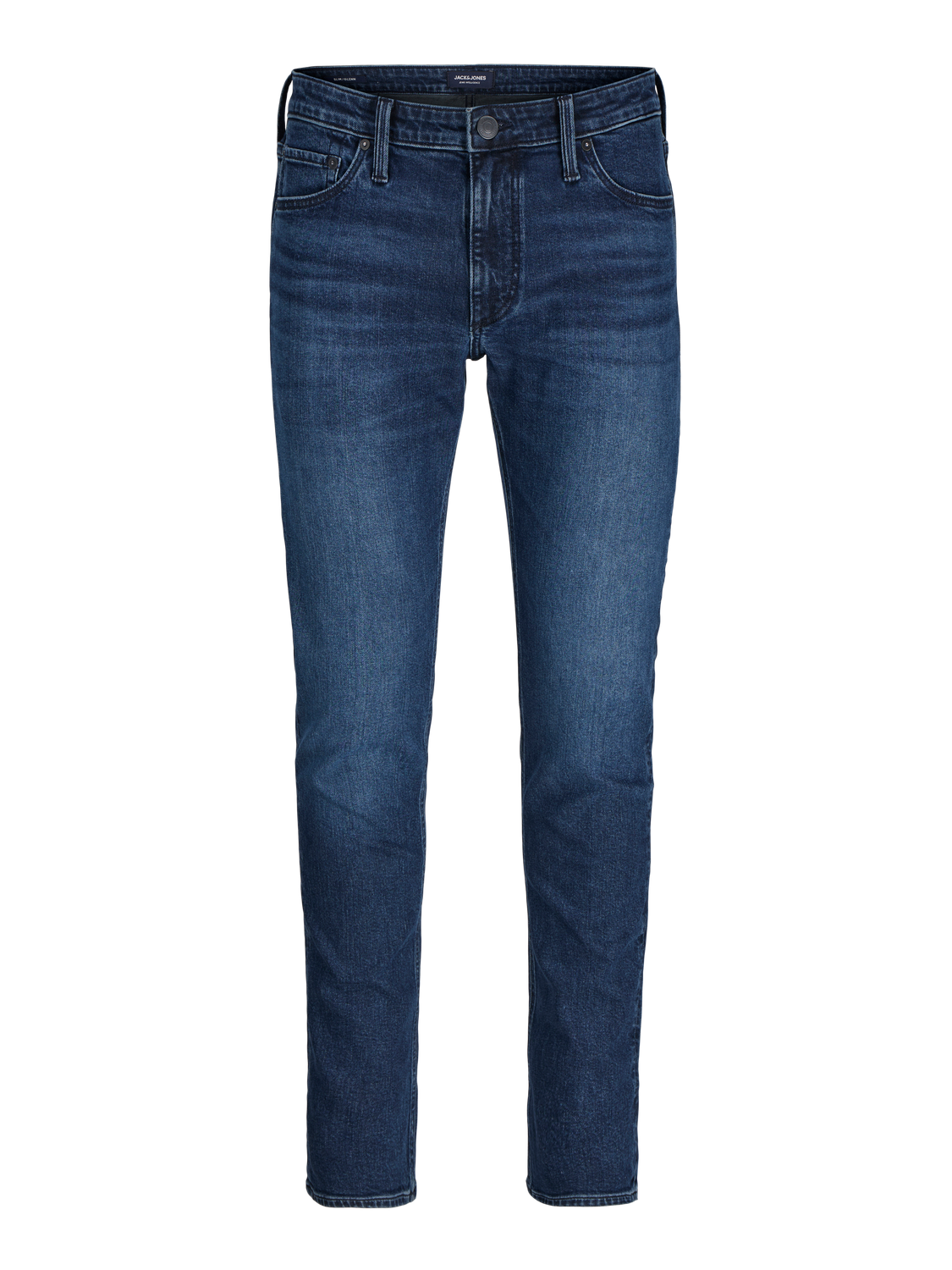 بنطال جينز دنيم رجالي أزرق من الأمام