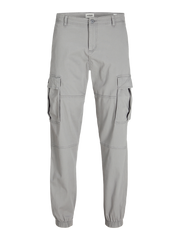 بنطلون كارجو رجالي رمادي – من الأمام