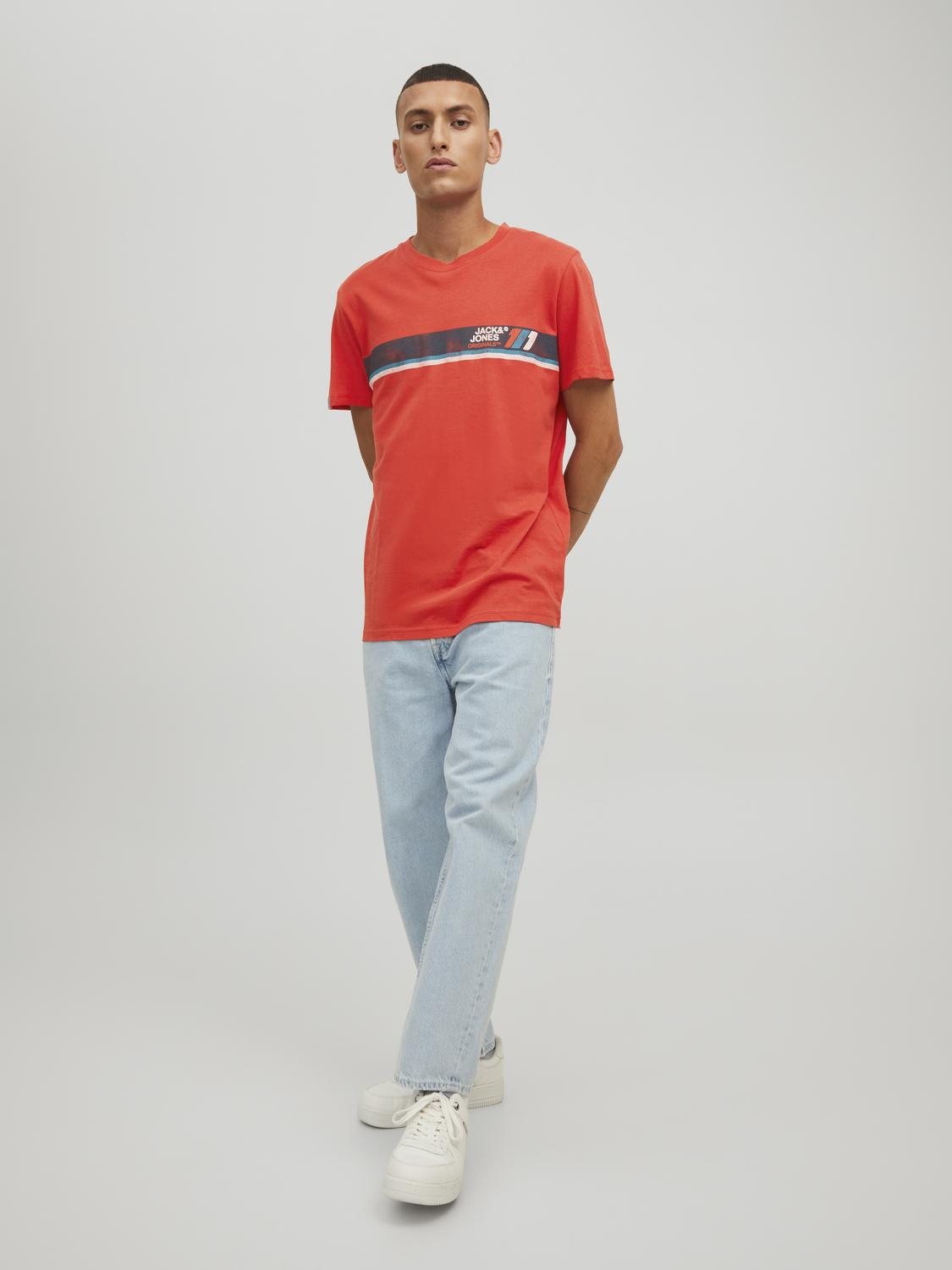 JORNATE T-Shirt - Rococco Red