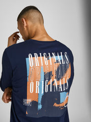 JORCOLLAGE T-Shirt - Navy Blazer