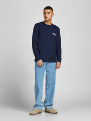 JORCOLLAGE T-Shirt - Navy Blazer