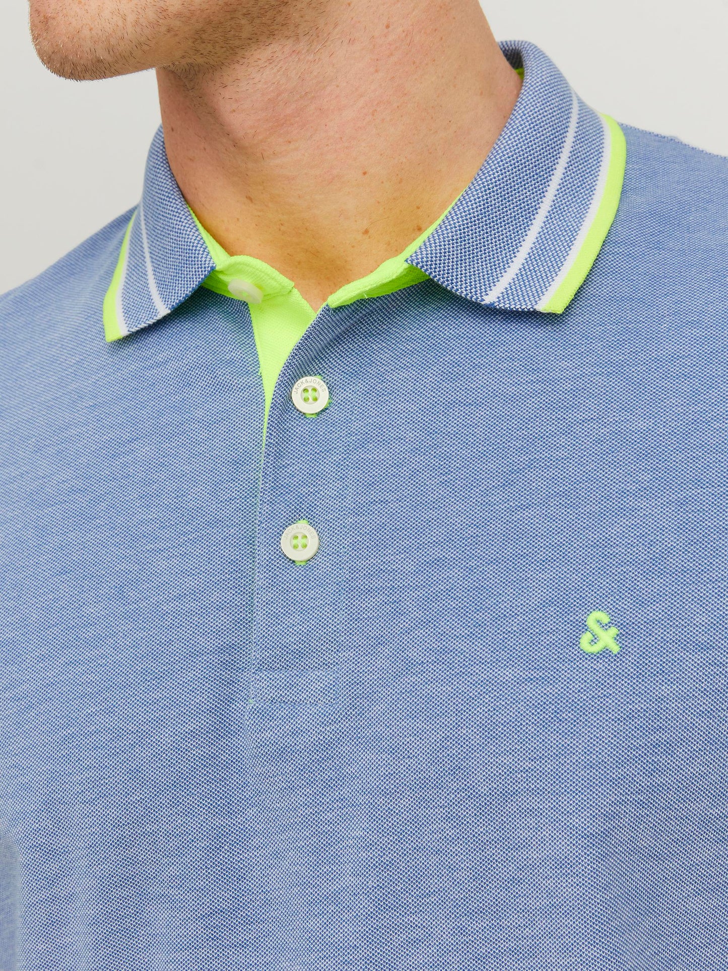 JJEPAULOS Polo Shirt - Bright Cobalt