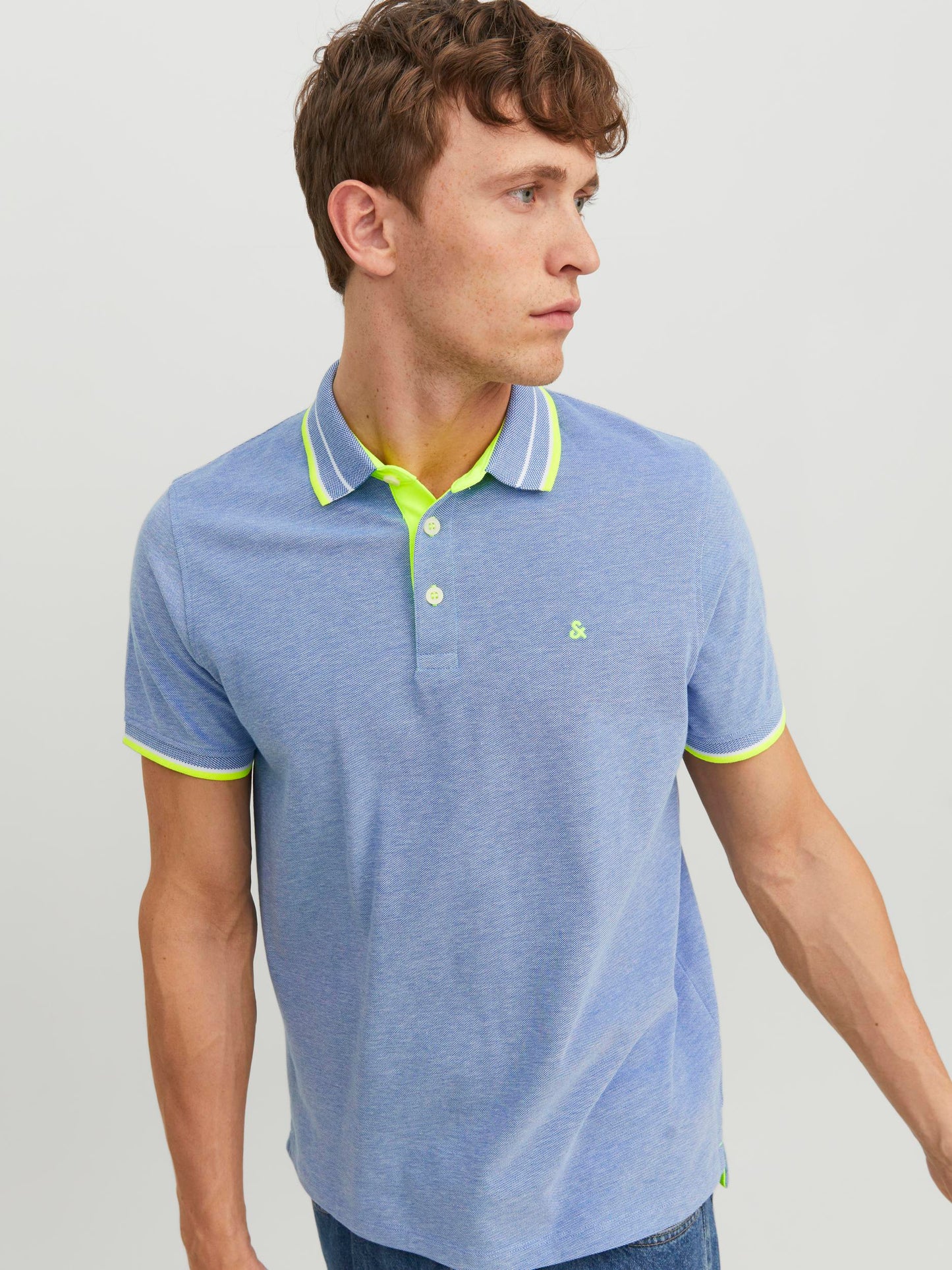 JJEPAULOS Polo Shirt - Bright Cobalt