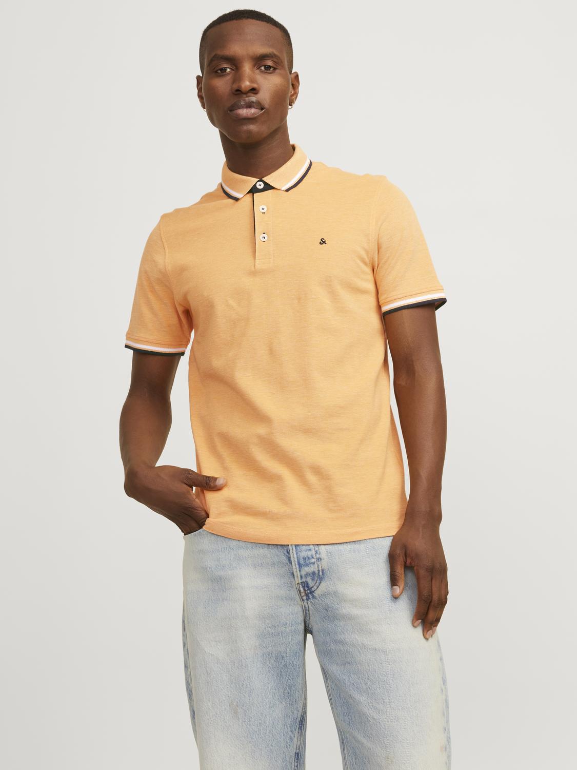 JJEPAULOS Polo Shirt - Apricot Ice