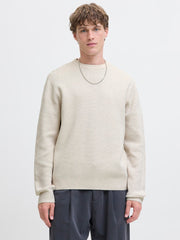 JPRBLAMILANO Pullover - Cloud Dancer