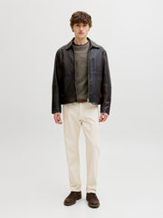 JJICHRIS Jeans - Ecru