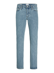 بنطلون جينز رجالي ريجلر فيت باللون الأزرق الفاتح مع تصميم كلاسيكي مستقيم