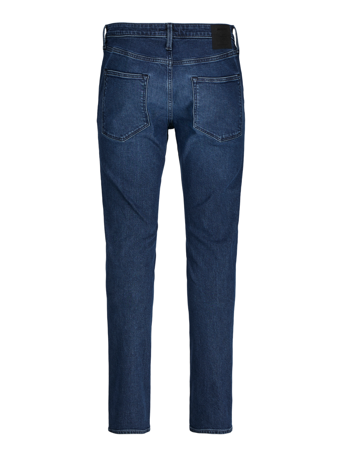 بنطال جينز دنيم رجالي أزرق بخصر متوسط من جاك آند جونز