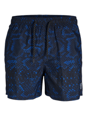 شورت سباحة رجالي JPSTFIJI بلون أزرق داكن – منظر أمامي