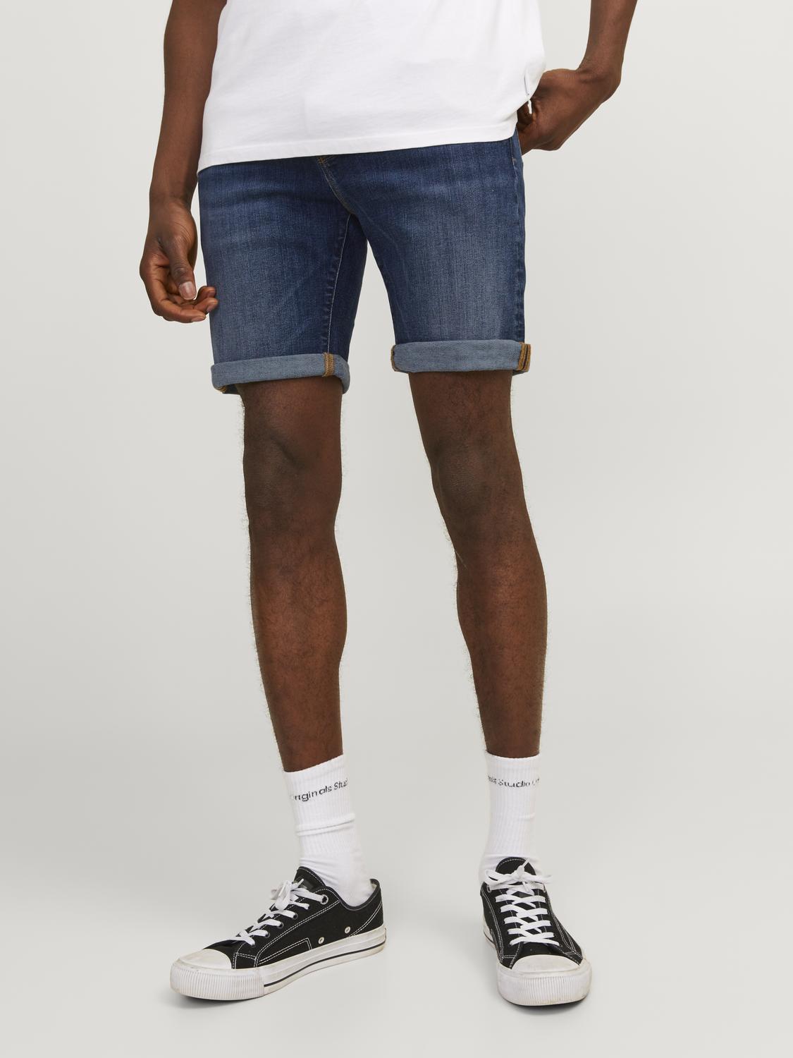 JJIRICK Shorts - Blue Denim