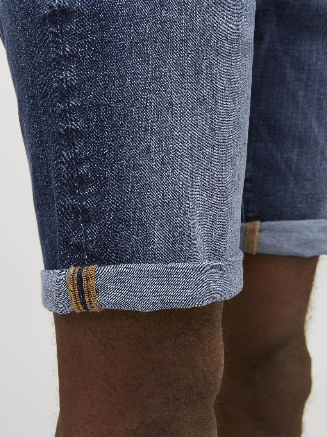 JJIRICK Shorts - Blue Denim