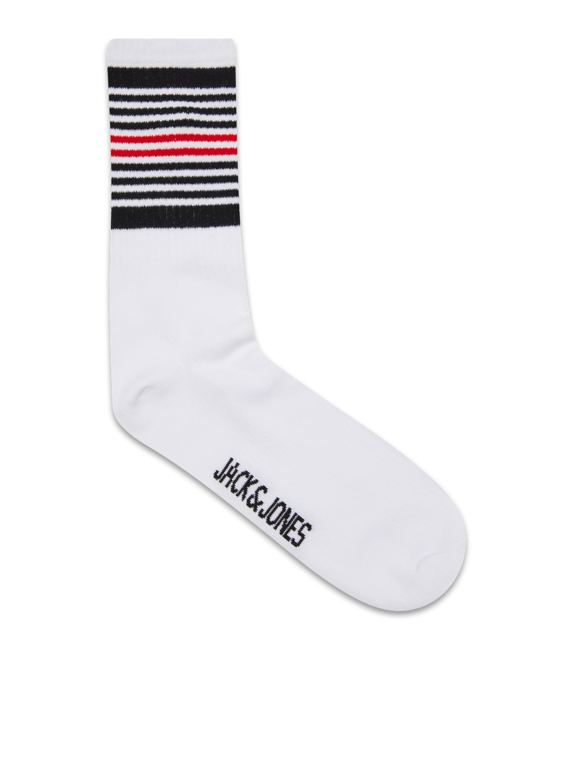 مجموعة جاك آند جونز 5 جوارب رجالية بخطوط ملونة مميزة