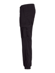 بنطلون كارجو رجالي أسود – منظر جانبي