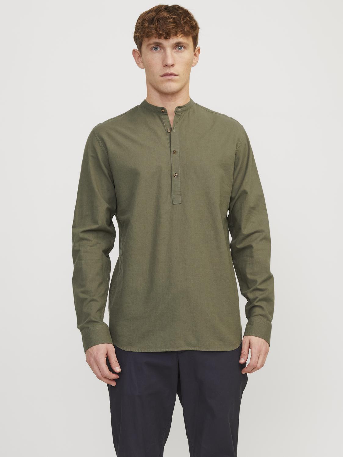 JJESUMMER Shirts - Dusty Olive