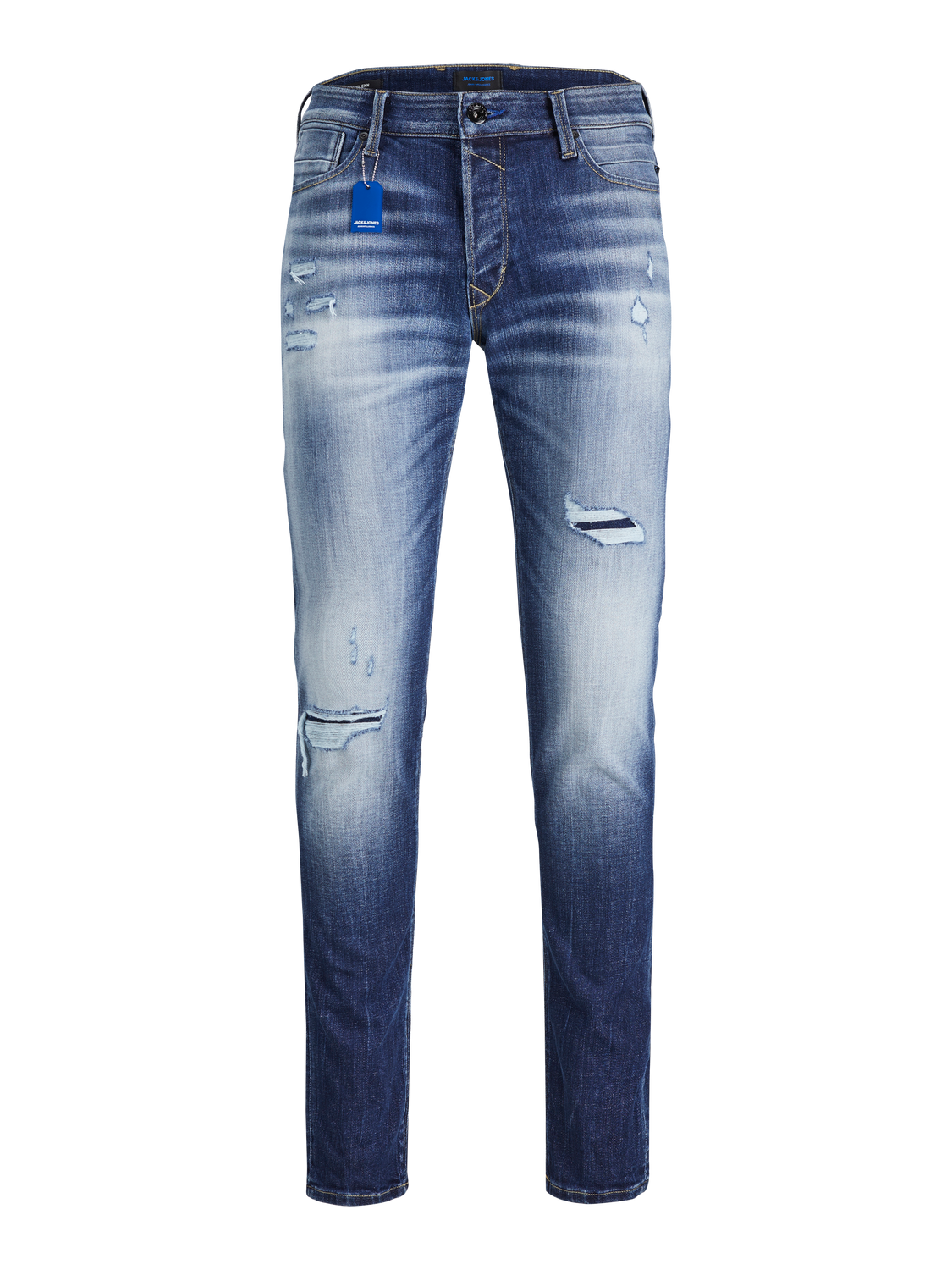 عرض أمامي للبنطلون وهو مفرود بالكامل