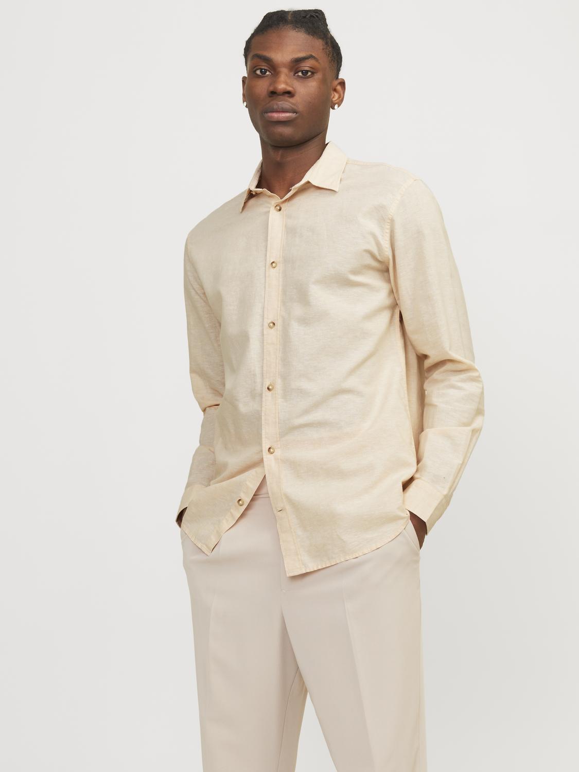 JJESUMMER Shirts - Apricot Ice