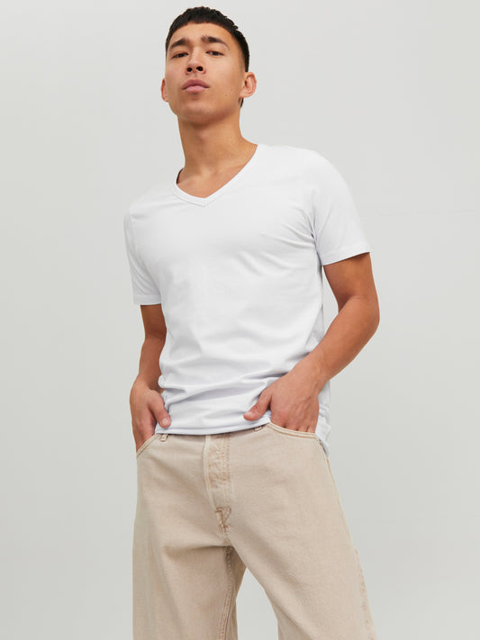 JJEBASIC T-Shirt - OPT WHITE