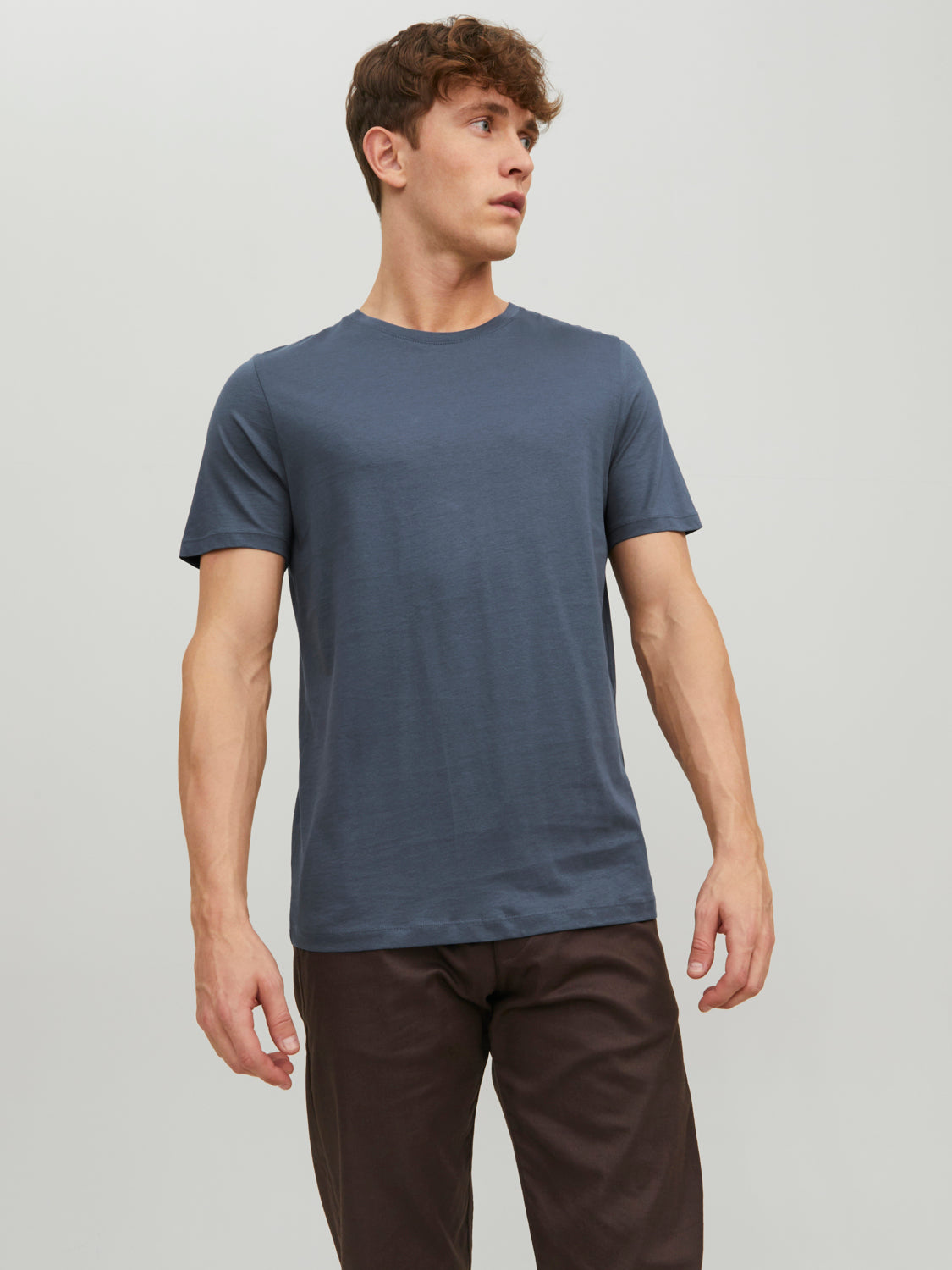 JJEORGANIC T-Shirt - Grisaille