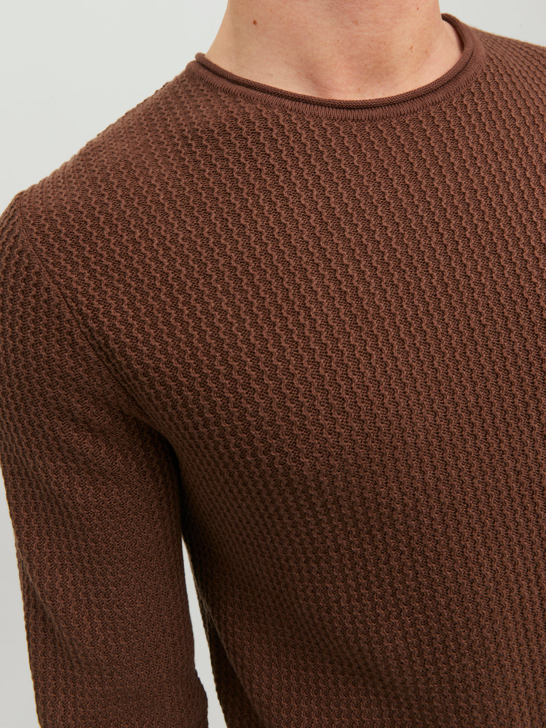 JPRBLUCARLOS Pullover - Cinnamon