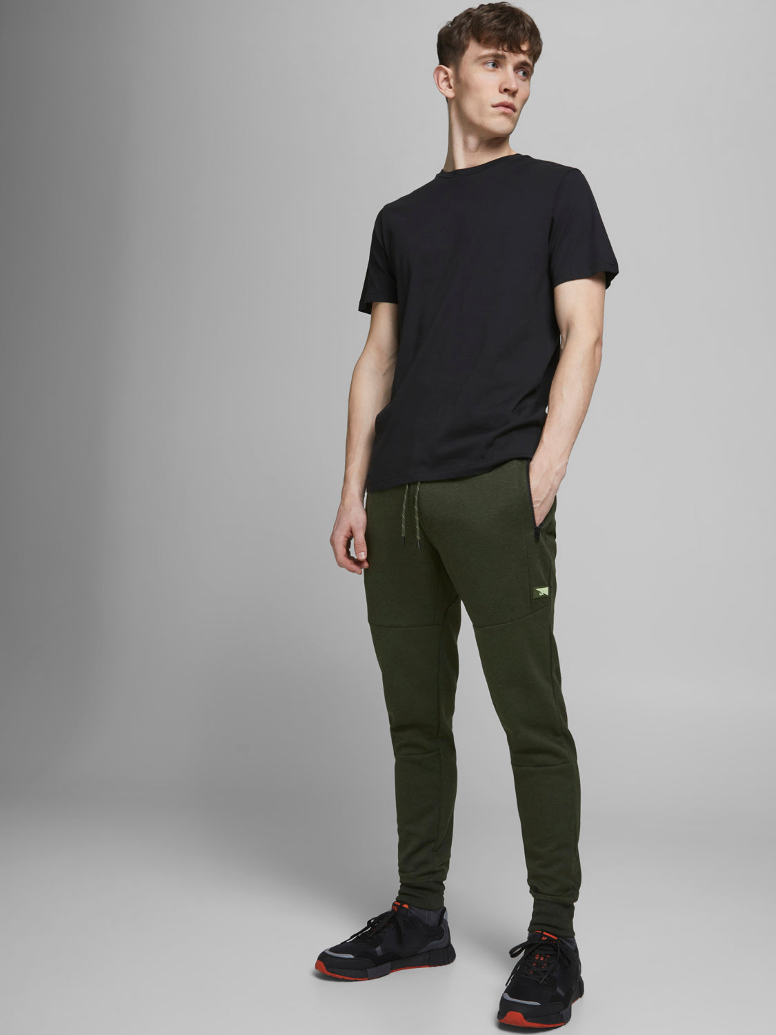 JJIWILL Pants - Deep Lichen Green