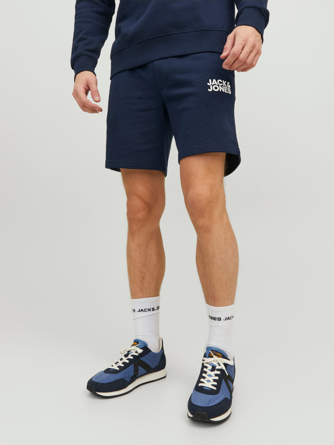 JPSTNEWSOFT Shorts - Navy Blazer