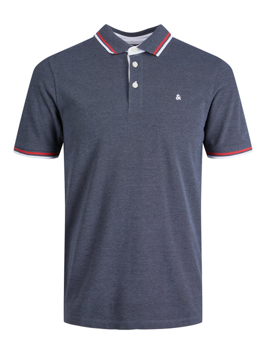 JJEPAULOS Polo Shirt - Grisaille