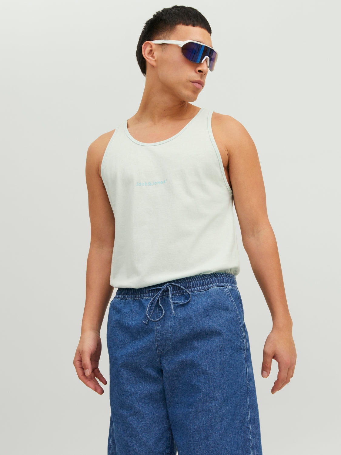 JORFADED Tank Top - Pale Blue