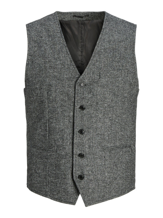 JPRTWEED Waistcoat - Grey