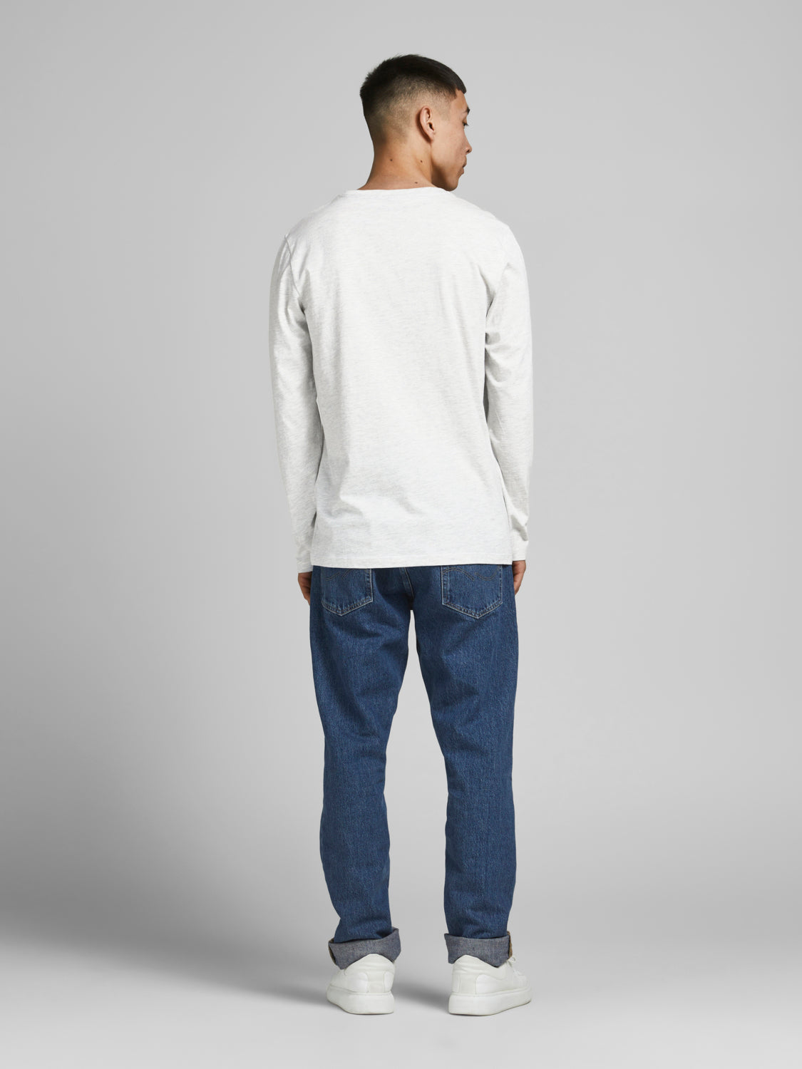 JORMASON T-Shirt - White Melange