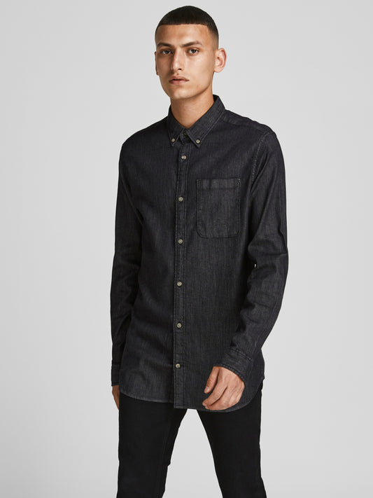 JPRBLAPERFECT Shirts - Black Denim