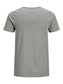 JJEBASIC T-Shirt - LIGHT GREY MELANGE