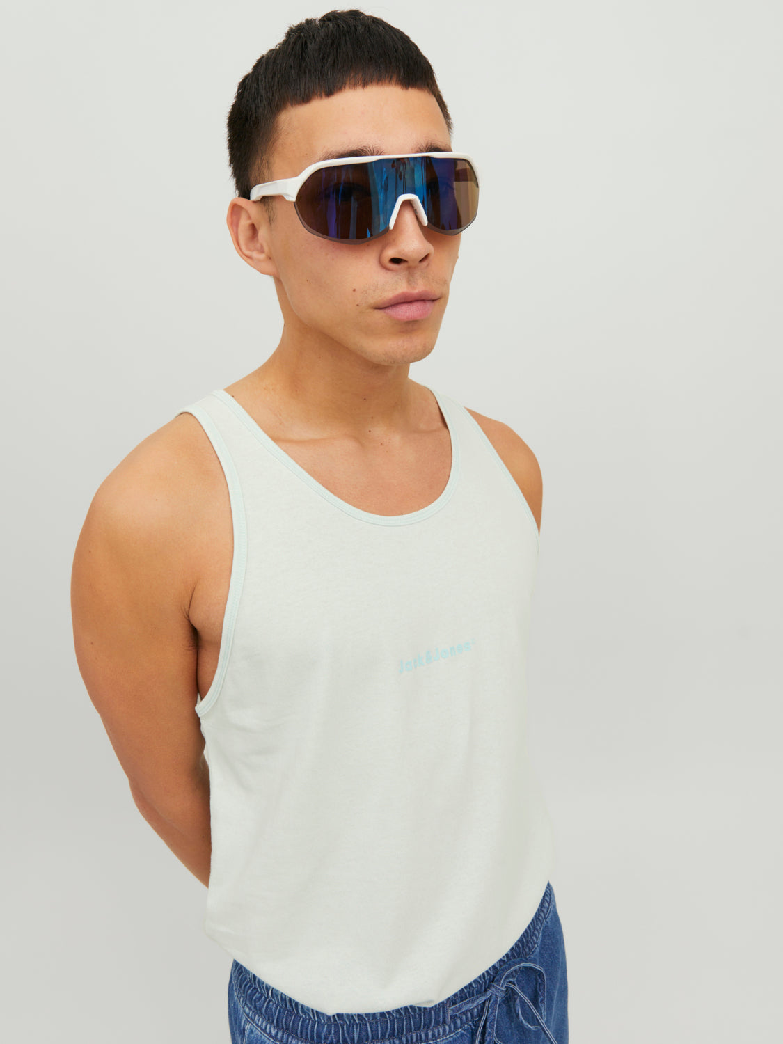 JORFADED Tank Top - Pale Blue