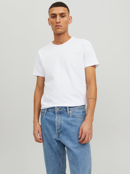 JJEBASIC T-Shirt - OPTICAL WHITE