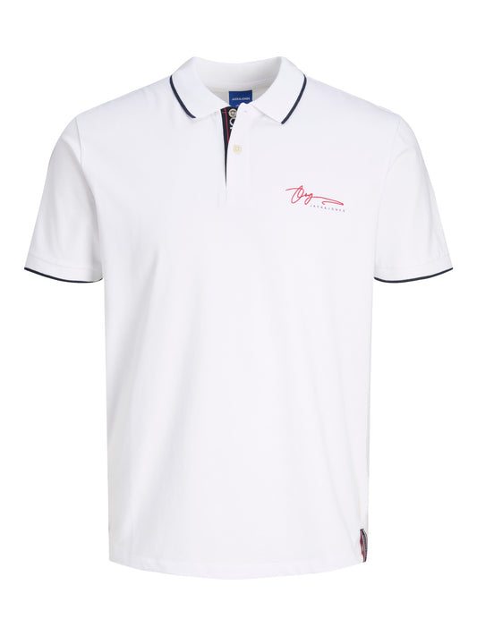 JORJOSHUA Polo Shirt - Bright White