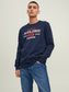 JJSTAMP Sweat - Navy Blazer