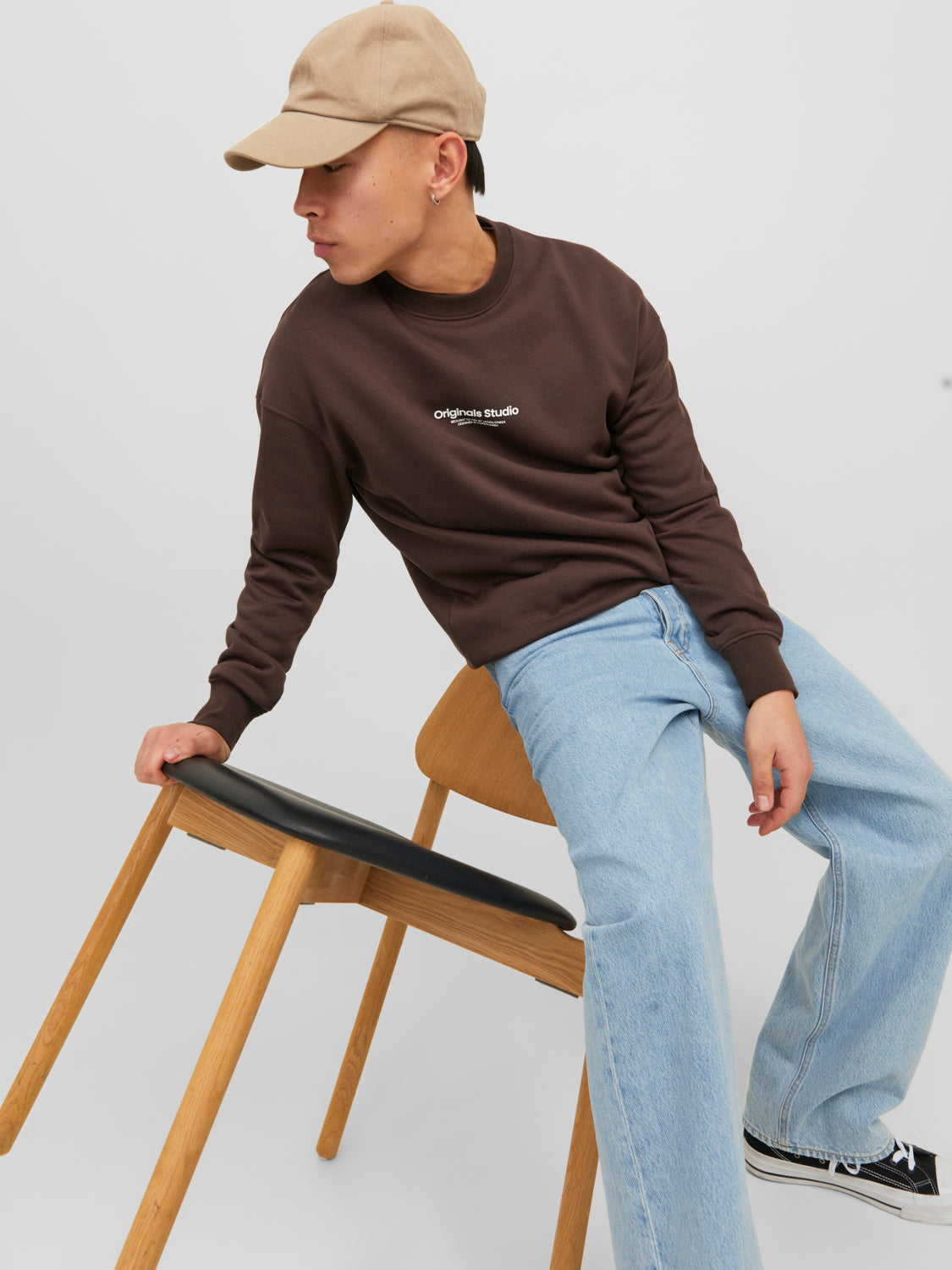 JORVESTERBRO Sweat - Chocolate Brown