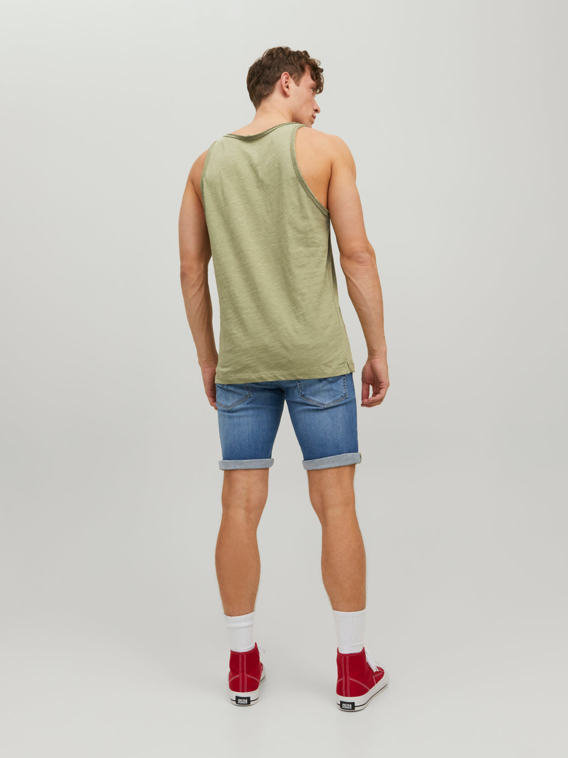 JORCRAYON Tank Top - Oil Green