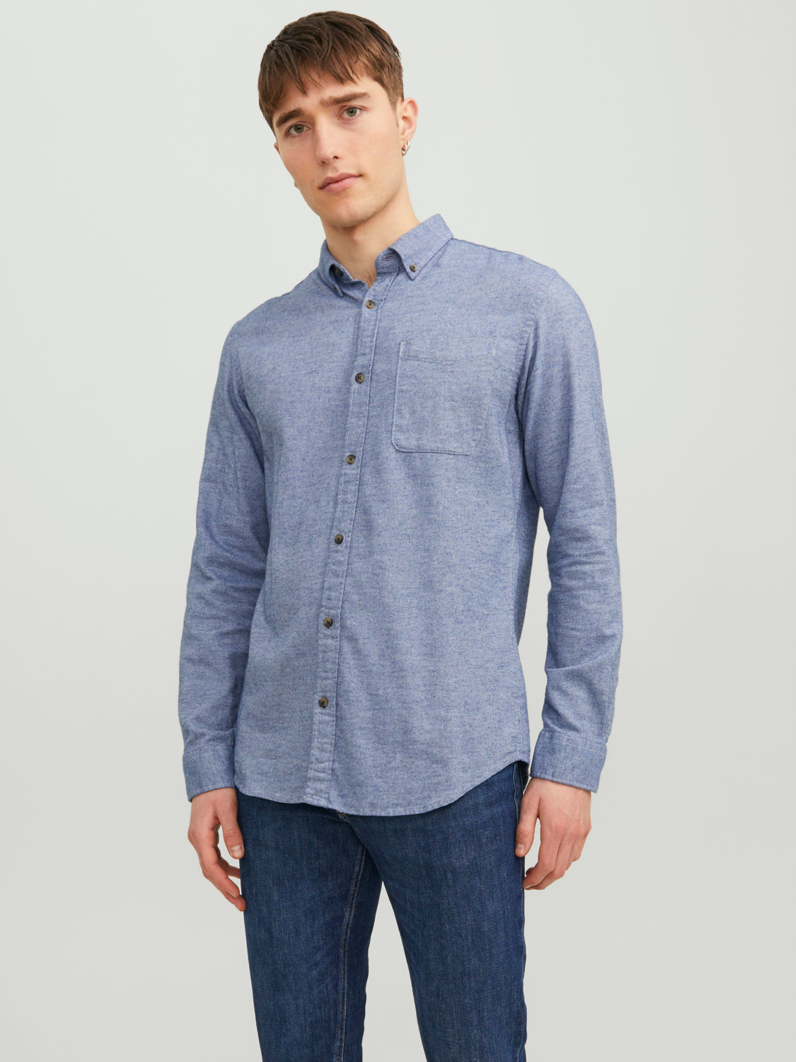 JJECLASSIC Shirts - Faded Denim