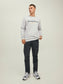 JCOBERG Sweat - Light Grey Melange