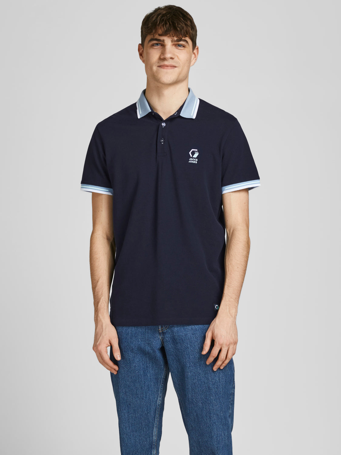 JCOLOGAN Polo Shirt - Navy Blazer