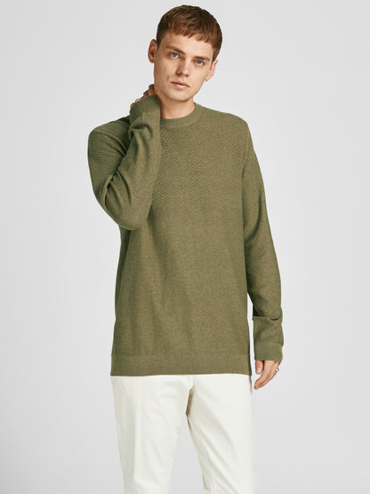 JPRBLAWINTER Pullover - Capers