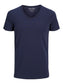 JJEBASIC T-Shirt - NAVY BLUE