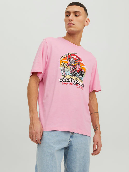 JORBEACHBONE T-Shirt - Prism Pink