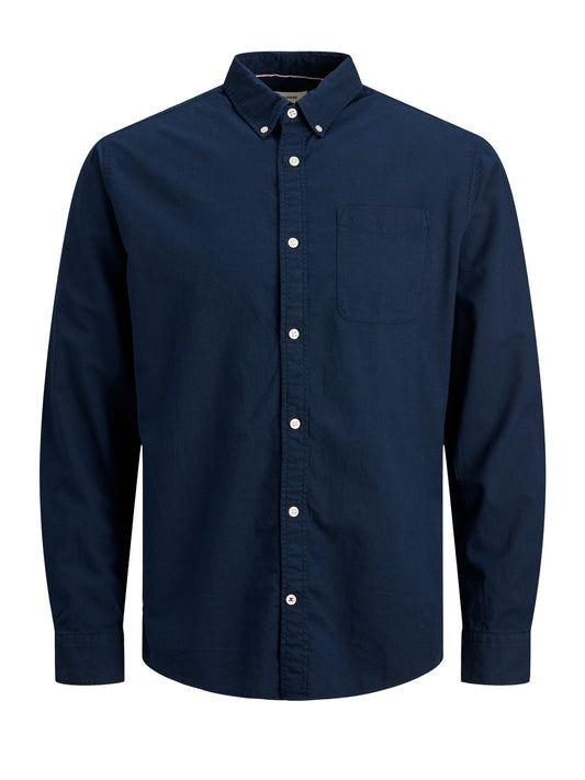 JJEOXFORD Shirts - Navy Blazer