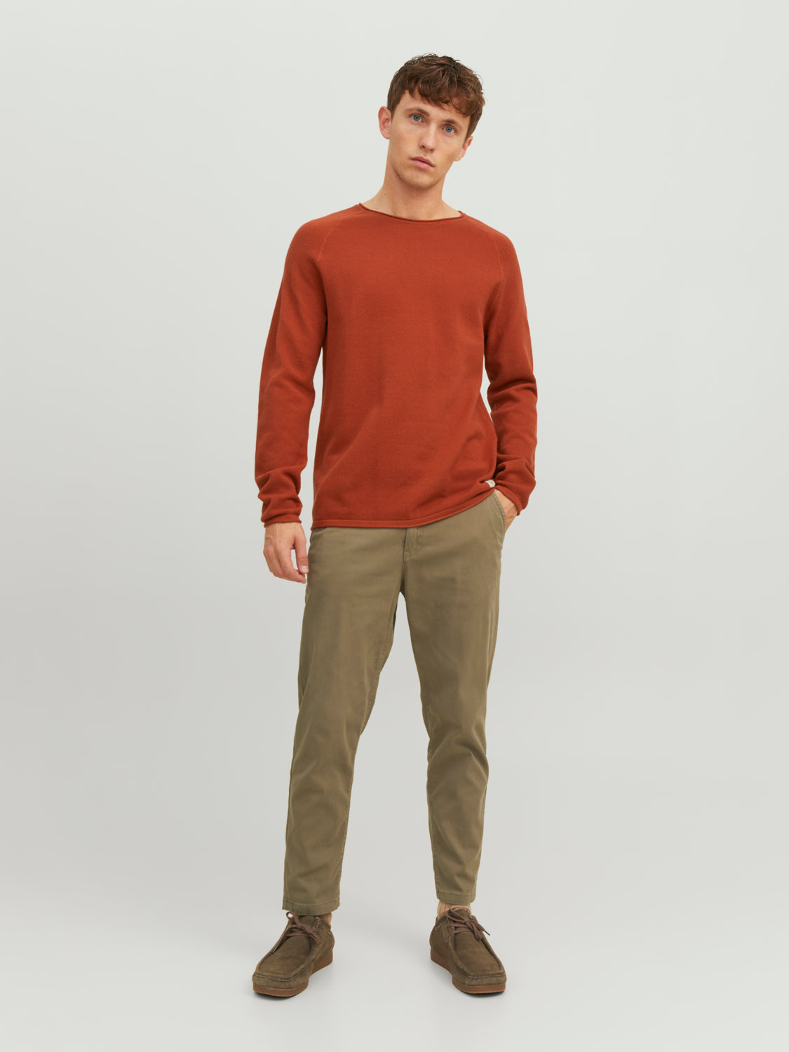 JJEHILL Pullover - Cinnabar