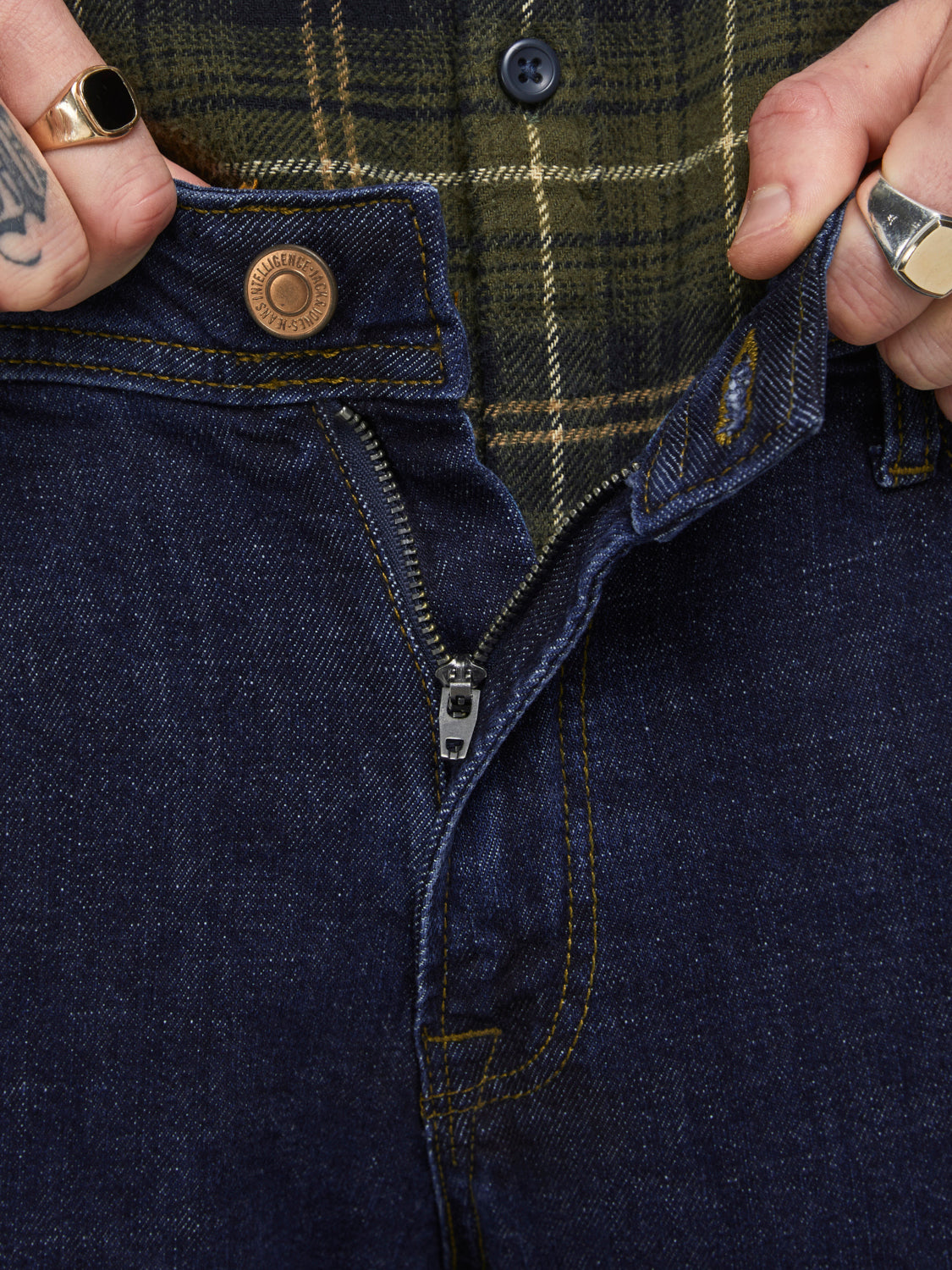 JJICLARK Jeans - Blue Denim