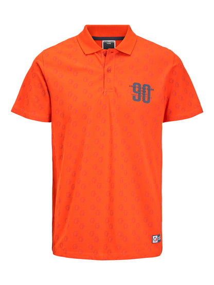 JCOLOGAN Polo Shirt - Tangerine Tango