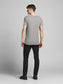 JJEBASIC T-Shirt - LIGHT GREY MELANGE